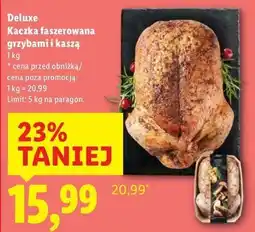 Lidl Kaczka faszerowana z grzybami i kaszą Deluxe (Schwarz) oferta