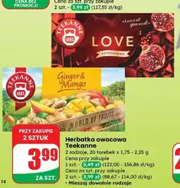 Dino Herbata ginger & mango Teekanne World Of Fruits oferta