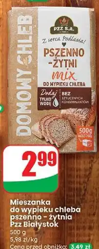 Dino Mieszanka do wypieku chleba pszenno- żytnia Pzz S.a. Z Serca Podlasia oferta