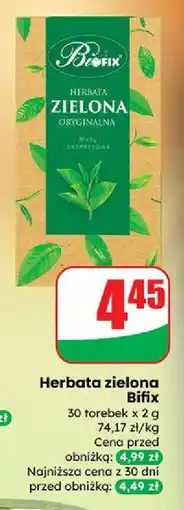 Dino Zielona herbata oryginalna Bifix oferta