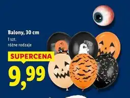 Lidl Balony halloween oferta