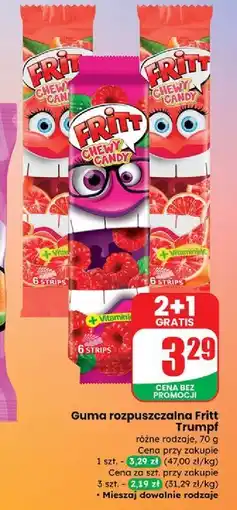Dino Cukierki rozpuszczalne grejpfrutowe Fritt oferta