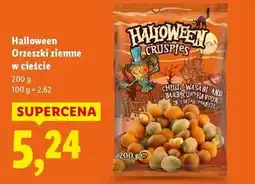 Lidl Orzechy ziemne w cieście Halloween oferta