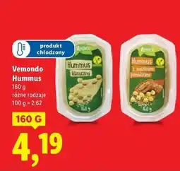 Lidl Hummus z suszonymi pomidorami Vemondo oferta