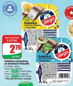 Dino Sałatka warzywna ze śledziem i jajkiem Dega oferta