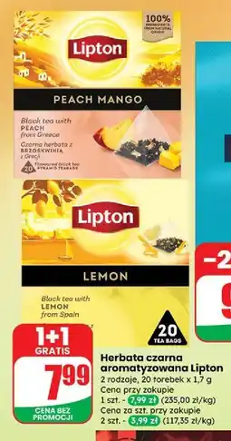 Dino Herbata Lipton Lemon oferta