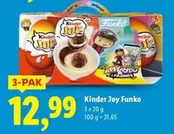 Lidl Jajko z niespodzianką funco Kinder Joy oferta