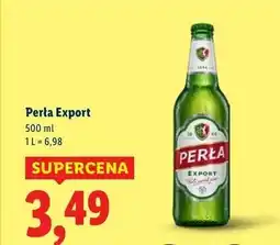 Lidl Piwo Perła Export oferta