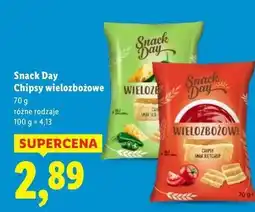Lidl Chipsy ser jalapeno Snack Day oferta