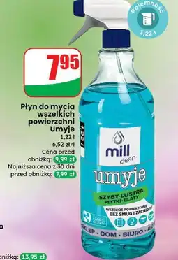 Dino Płyn do szyb umyje Mill Clean oferta