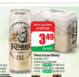 Dino Piwo Kozel Bily Lehky oferta