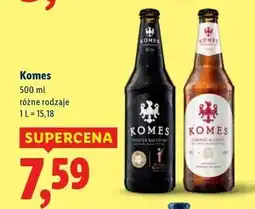 Lidl Piwo Komes Strong Blonde oferta
