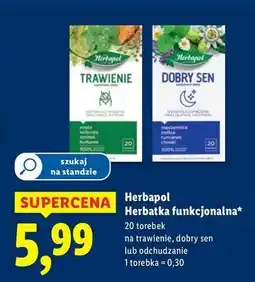 Lidl Herbatka na odchudzanie Herbapol oferta