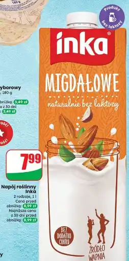 Dino Napój migdałowy Inka Migdałowe oferta