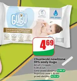 Dino Chusteczki nawilżane ultra soft Gugu Love & Care oferta