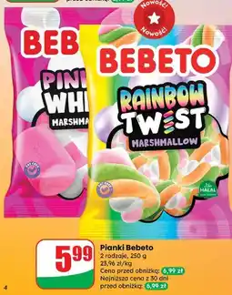 Dino Pianki pinkin-white Bebeto oferta