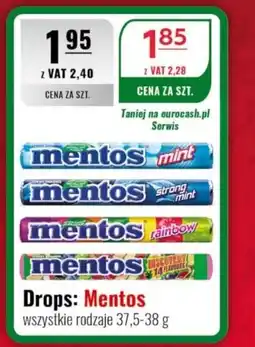Eurocash Drops: Mentos oferta
