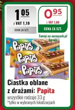 Eurocash Ciastka oblane z drażami: Papita oferta