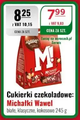 Eurocash Cukierki czekoladowe: Michałki Wawel oferta