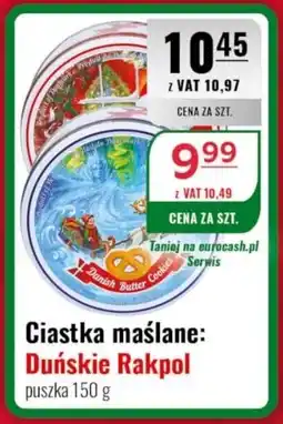 Eurocash Ciastka maślane: Duńskie Rakpol oferta