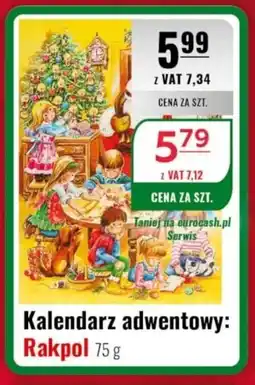 Eurocash Kalendarz adwentowy: Rakpol oferta
