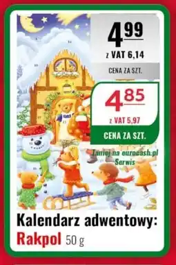 Eurocash Kalendarz adwentowy: Rakpol oferta