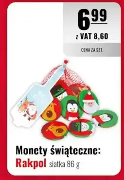 Eurocash Monety świąteczne: Rakpol siatka oferta
