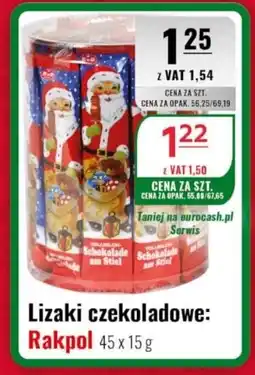 Eurocash Lizaki czekoladowe: Rakpol oferta