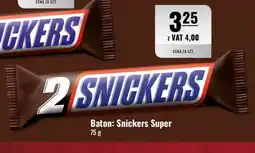 Eurocash Baton: Snickers Super oferta