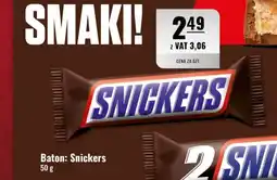 Eurocash Baton: Snickers oferta