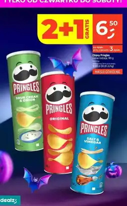 Dealz Chipsy Pringles Salt & Vinegar oferta