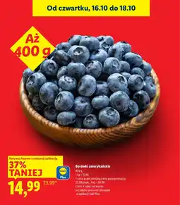 Lidl Borówki amerykańskie 400 g Lidl oferta