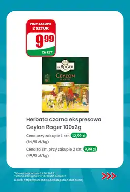 Dino Herbata czarna ekspresowa Ceylon Sir Roger oferta