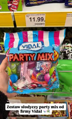 Dino Zestaw słodyczy Party Mix Vidal oferta