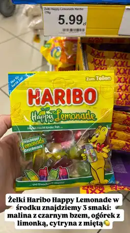 Dino Żelki Happy Lemonade o smaku cytrynowym Haribo oferta