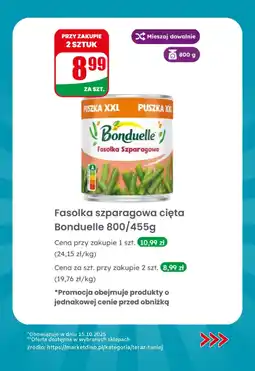 Dino Fasolka szparagowa cięta w puszce Bonduelle oferta