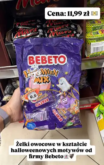 Dino Żelki Halloween Mix Bebeto oferta