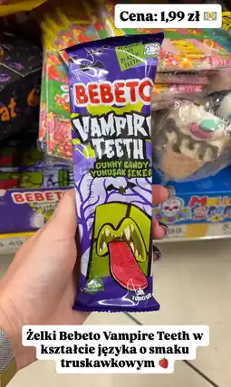 Dino Żelki Vampire Teeth truskawkowe Bebeto oferta