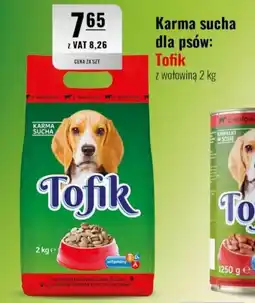Eurocash Karma sucha dla psów: Tofik oferta