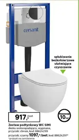 Leroy Merlin Zestaw podtynkowy Cersanit oferta