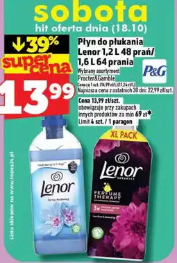 Topaz Płyn do płukania Lenor oferta
