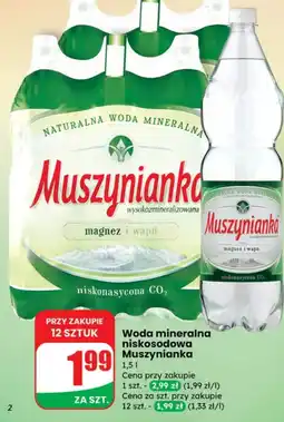 Dino Woda mineralna Muszynianka oferta