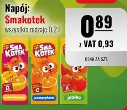 Eurocash Napój: Smakotek oferta