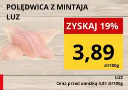 Supeco Polędwica z mintaja Luz oferta