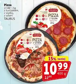 Prim Market Pizza z kurczakiem, z szynką, z salami Taurus oferta