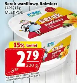 Prim Market Serek waniliowy Rolmlecz Mlekpol oferta