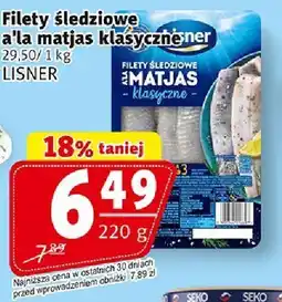 Prim Market Filety śledziowe a'la matjas klasyczne LISNER oferta