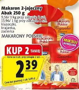 Prim Market Makaron 2-jajeczny Abak MAKARONY POLSKIE oferta