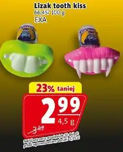 Prim Market Słodycze Lizak tooth kiss EXA oferta