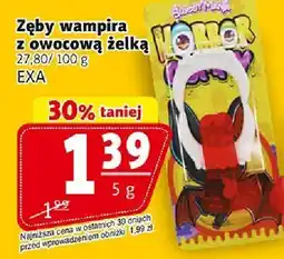 Prim Market Słodycze Zęby wampira z owocową żelką EXA oferta